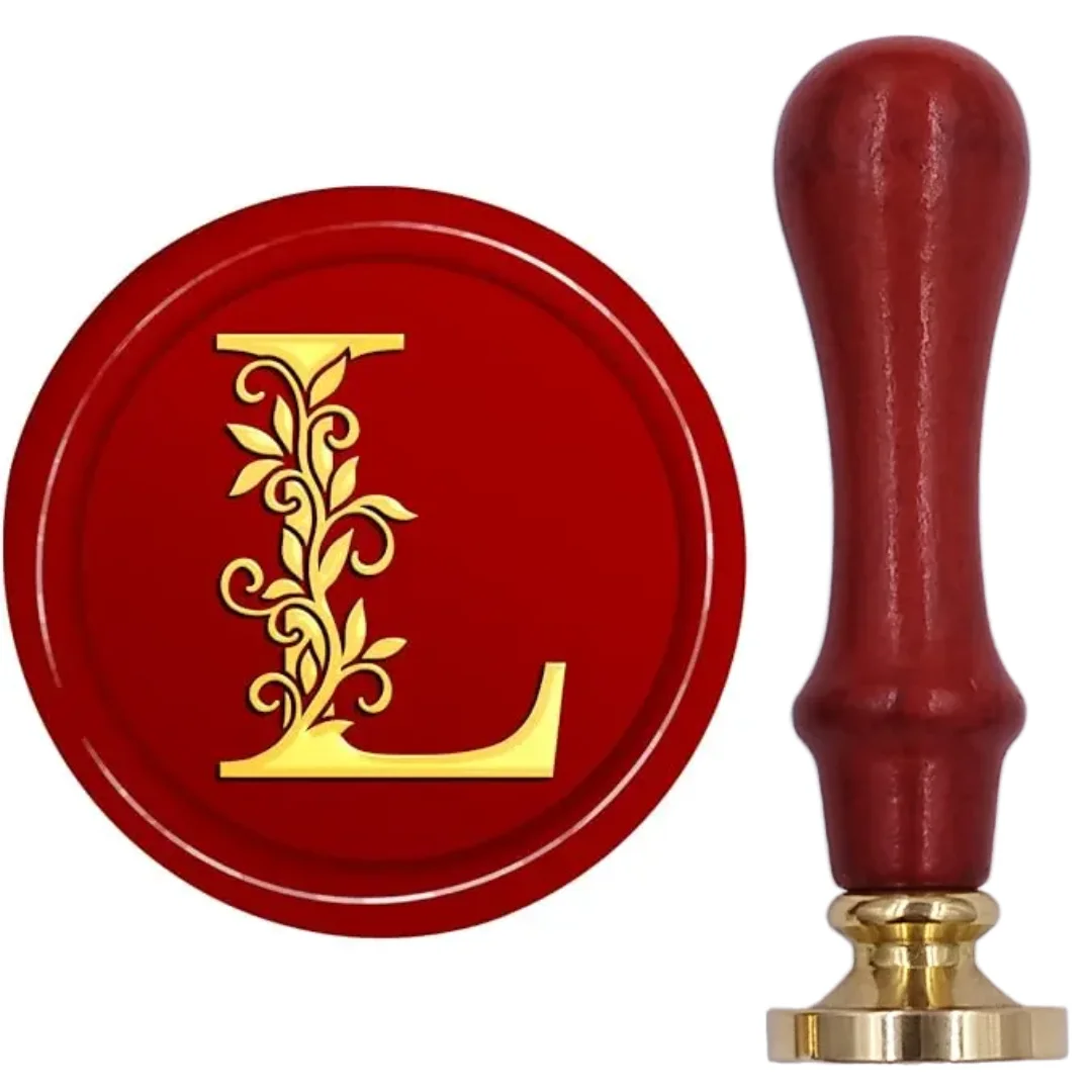 Round Wax Seal Stamp, Create a Lasting Impression, Perfect for Wedding Invitations, Party Card Decoration , DIY,