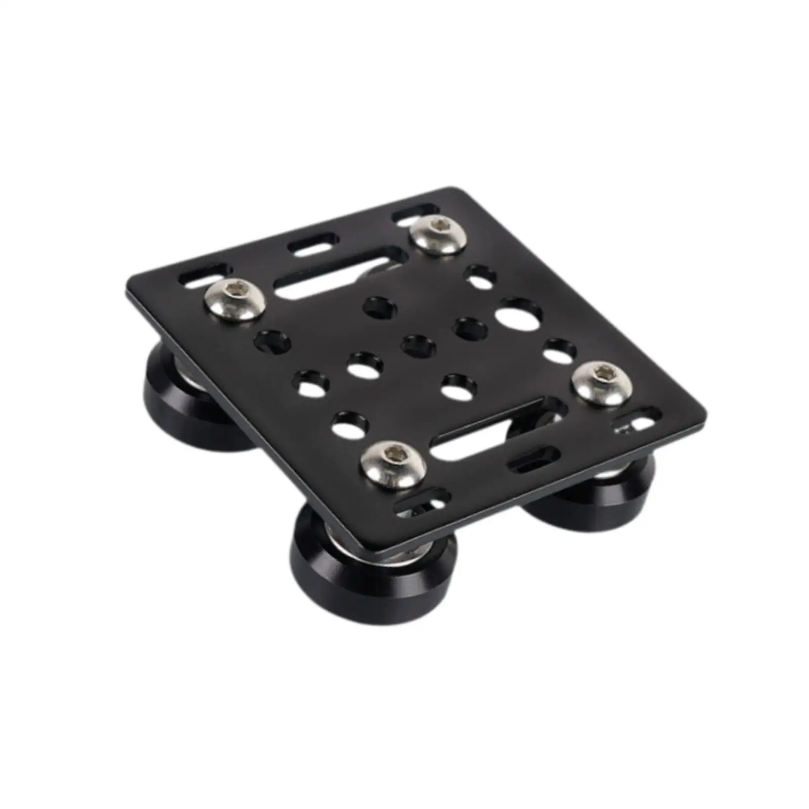 3D Printer Parts Gantry Plate Kit with V Wheels Aluminum Extrusion Pulley for European Standard Slot Support Plate
