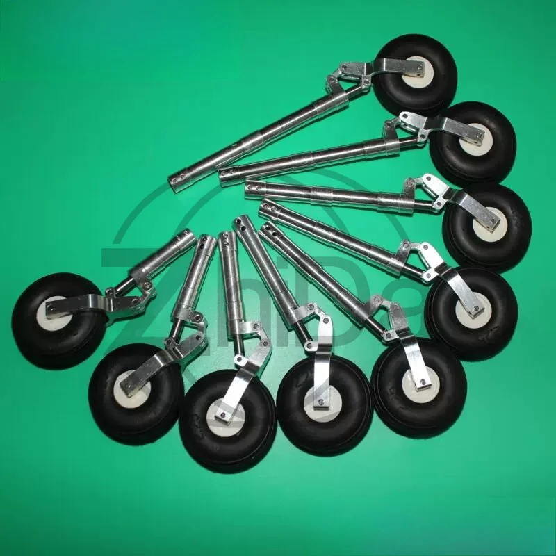 RC Plane Kneeling Damping Landing Gear 95‑185mm Single‑Wheel Strut