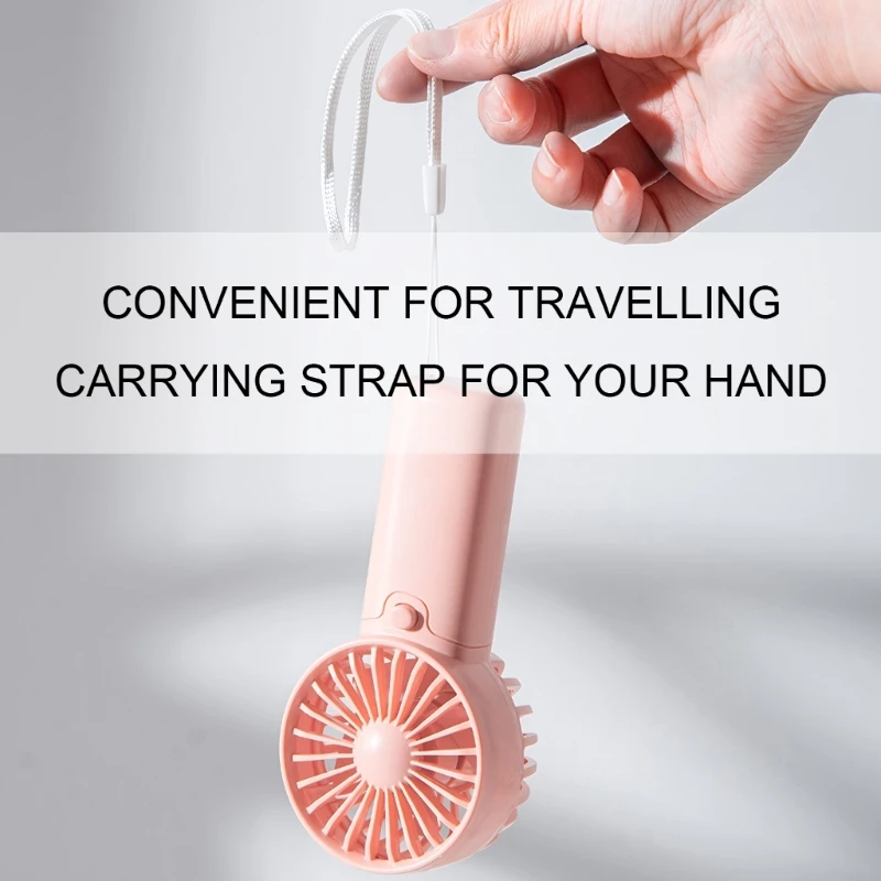 Quạt Cầm Tay Động 1.5V AAA Pin Hoạt Động Quạt Nhỏ Dành Cho Du Lịch Ngoài Trời Dropshipping