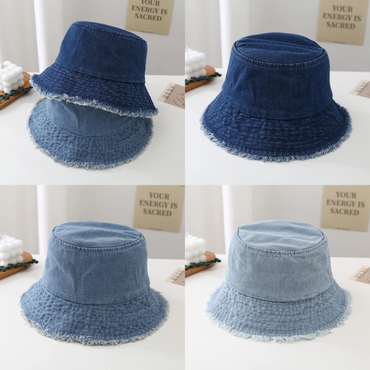 Cowboy Basin Hat Is Fashionable and Versatile Suitable for Both Men and Women Retro Fisherman Hat Sun Shading