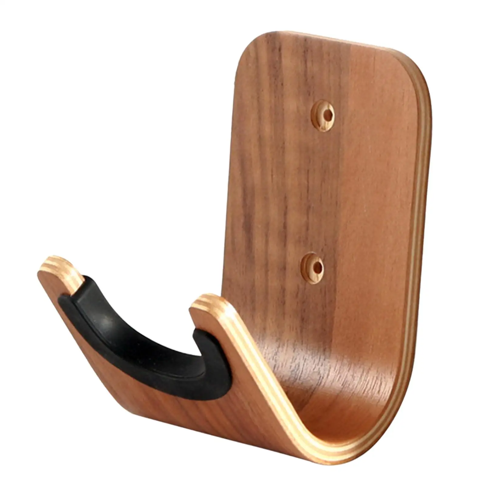 Adjustable Wooden Wall Mount Musical Instrument Hanger Hook Anti Slip for Guitar Accessories Organizer