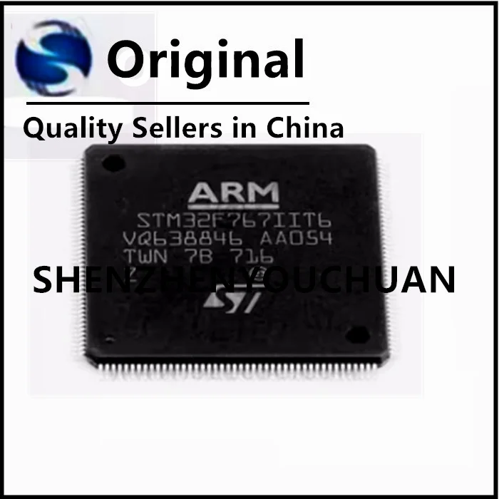 STM32F767IIT6  32F767IIT6  LQFP-176(24x24) Microcontroller Units (MCUs/MPUs/SOCs) ROHS   IC Chipset New Original