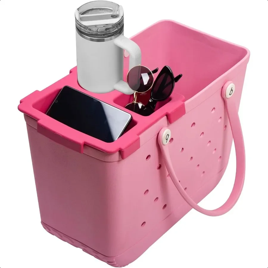 

Organizer Tray Top for Bogg Bag Cup Holder Storage Lid Compatible with Bogg Bags XL Fit for 30 oz 40 oz Cup Outdoor Beach Bag