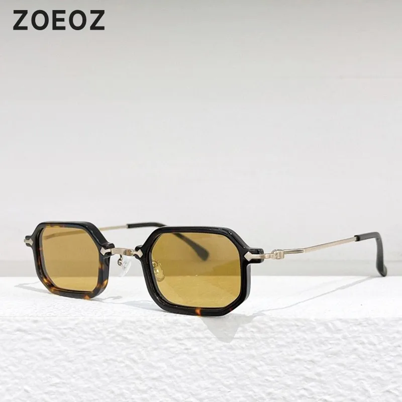 

James Tart 484 Vintage rectangle Sunglasses Travel glasses Women Fashion Sun Glasses men Acetate Frame Eyewear UV400 2023