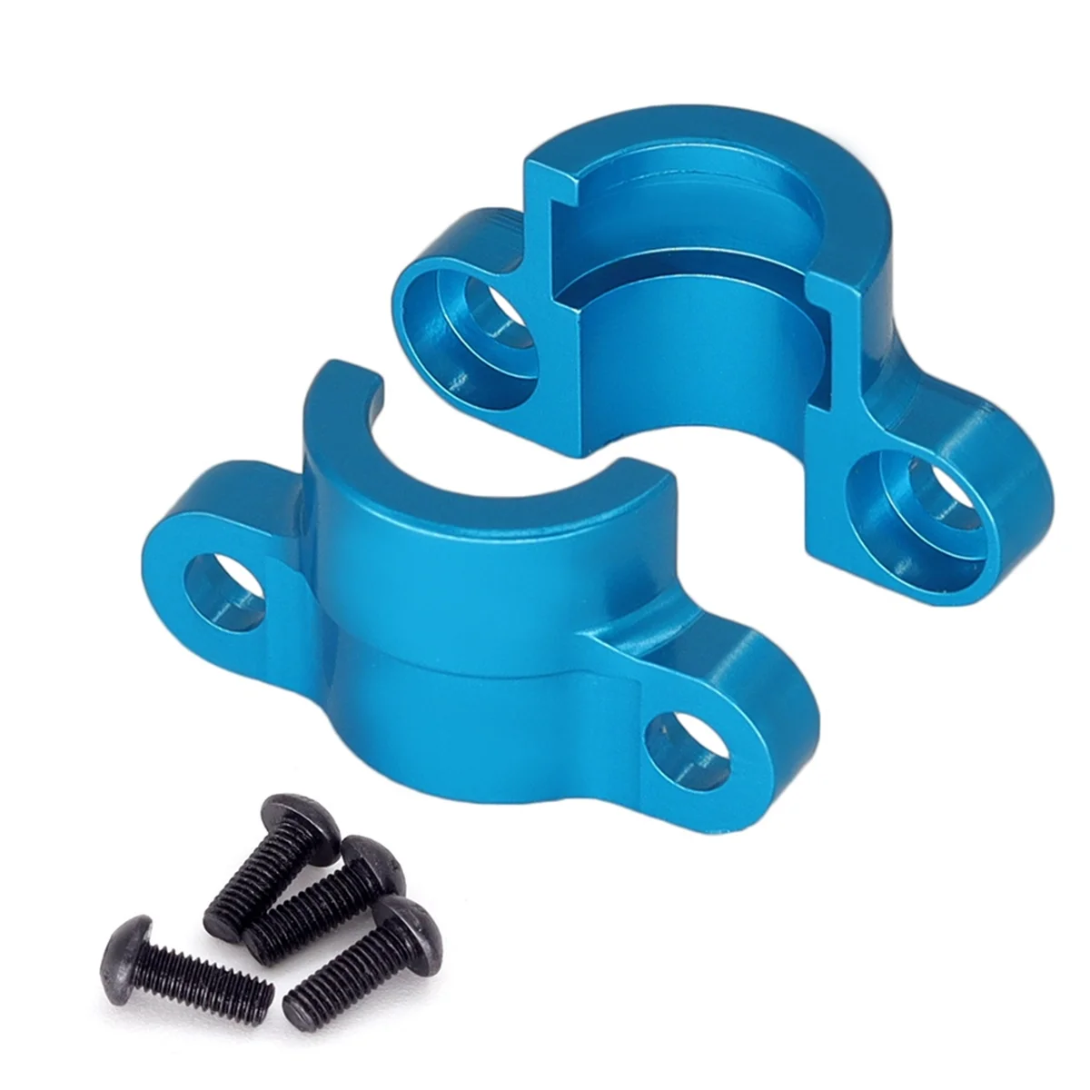

A72I RC Car Middle Shaft Cover Drive Shaft Fixing Seat Kit for 1/10 TT02 RC Car Upgrade Accessories Blue