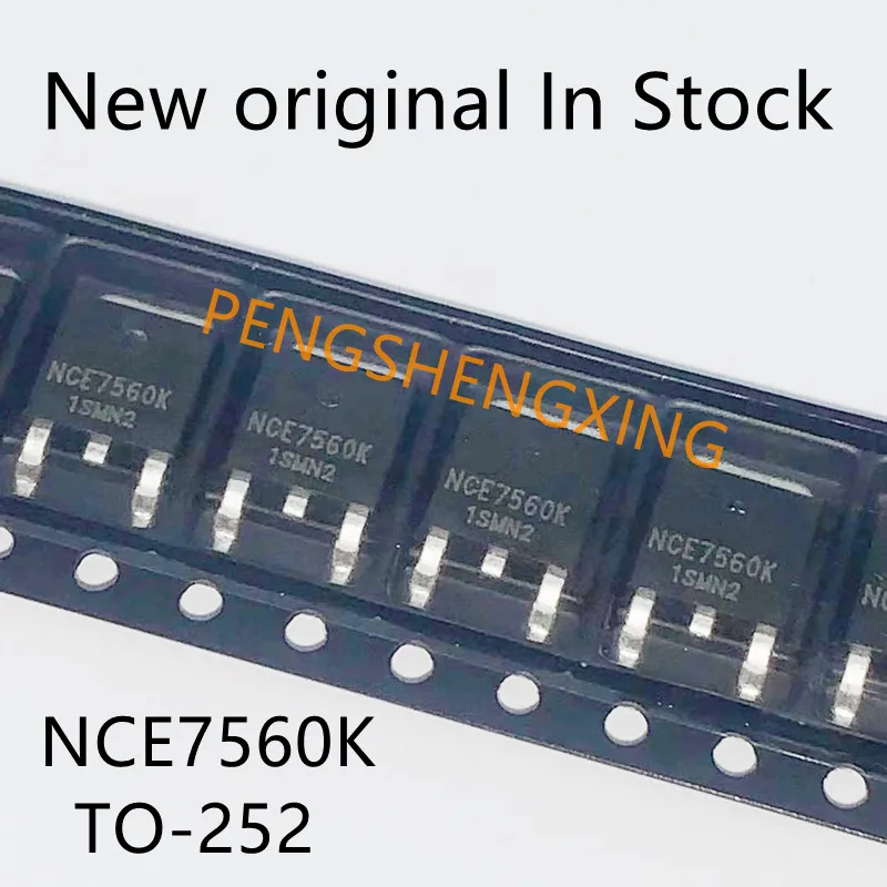 10ピース/ロットNCE7560K 75v 60A to-252新しいオリジナルスポットホット販売