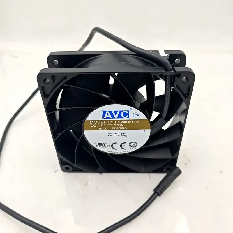 New Original AVC 12CM DYTH1238B8FY110 48V 2.50A Communication Cabinet Cooling Fan for Telecommunications Equipment