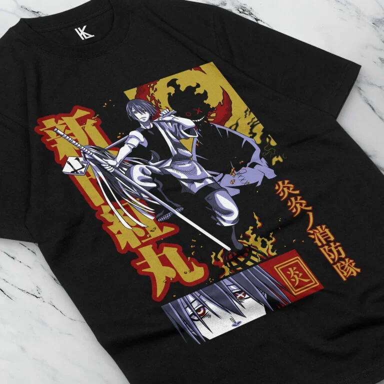 

Remera de Benimaru Shinmon V2 Vintage Special Unisex T-shirt Anime Shirt,Soft Tee All Size