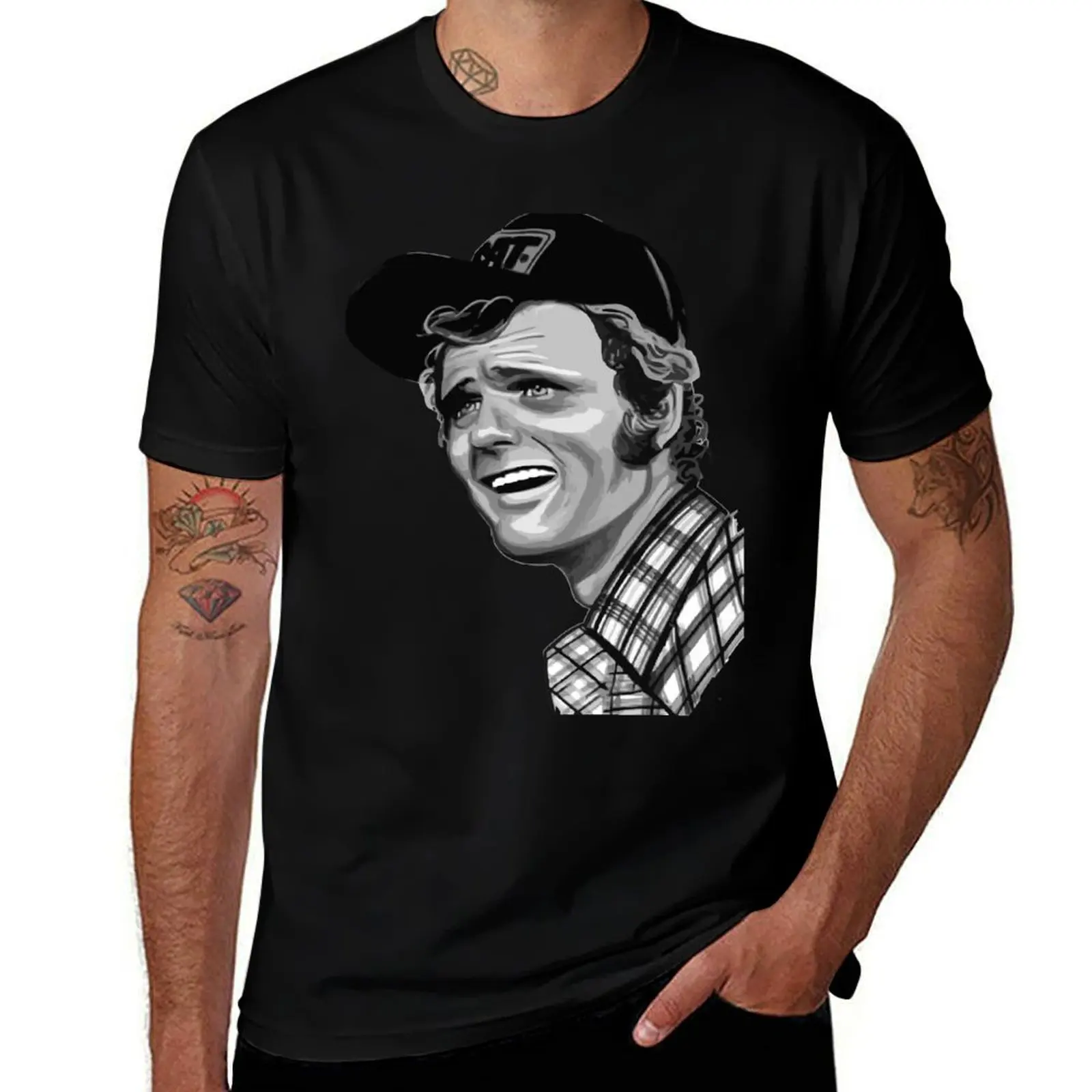 Jerry Reed T-Shirt Industrial Work Tee Shirt T-Shirt