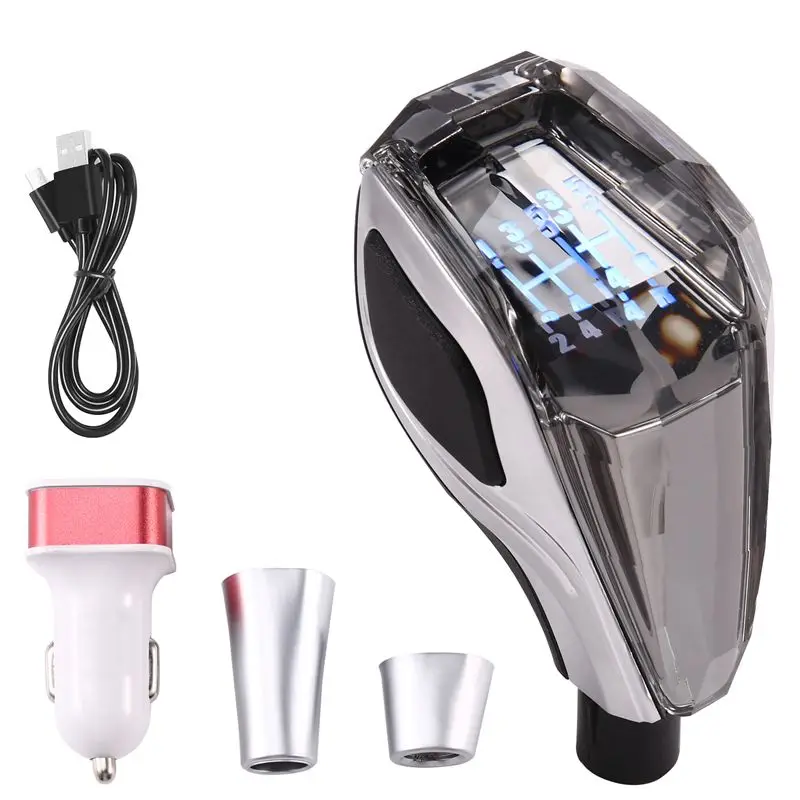 

Customer Favorite Universal Car LED Crystal Handles Manual Transmission Gear Shift Knob Lever Stick Head For Toyota Honda Hyunda