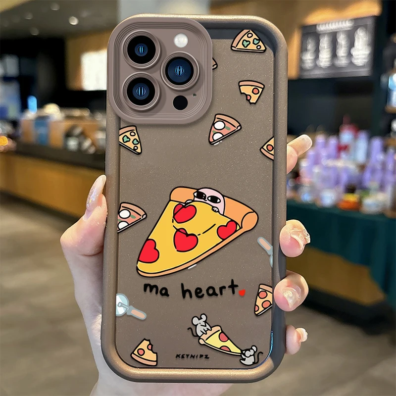 New Fashion Cartoon K-Ketnipz Phone Case For iPhone 16 Pro Max Case 15 14 13 12 11 Pro XR X XS Max 8 7 Silicone Shockproof Cover