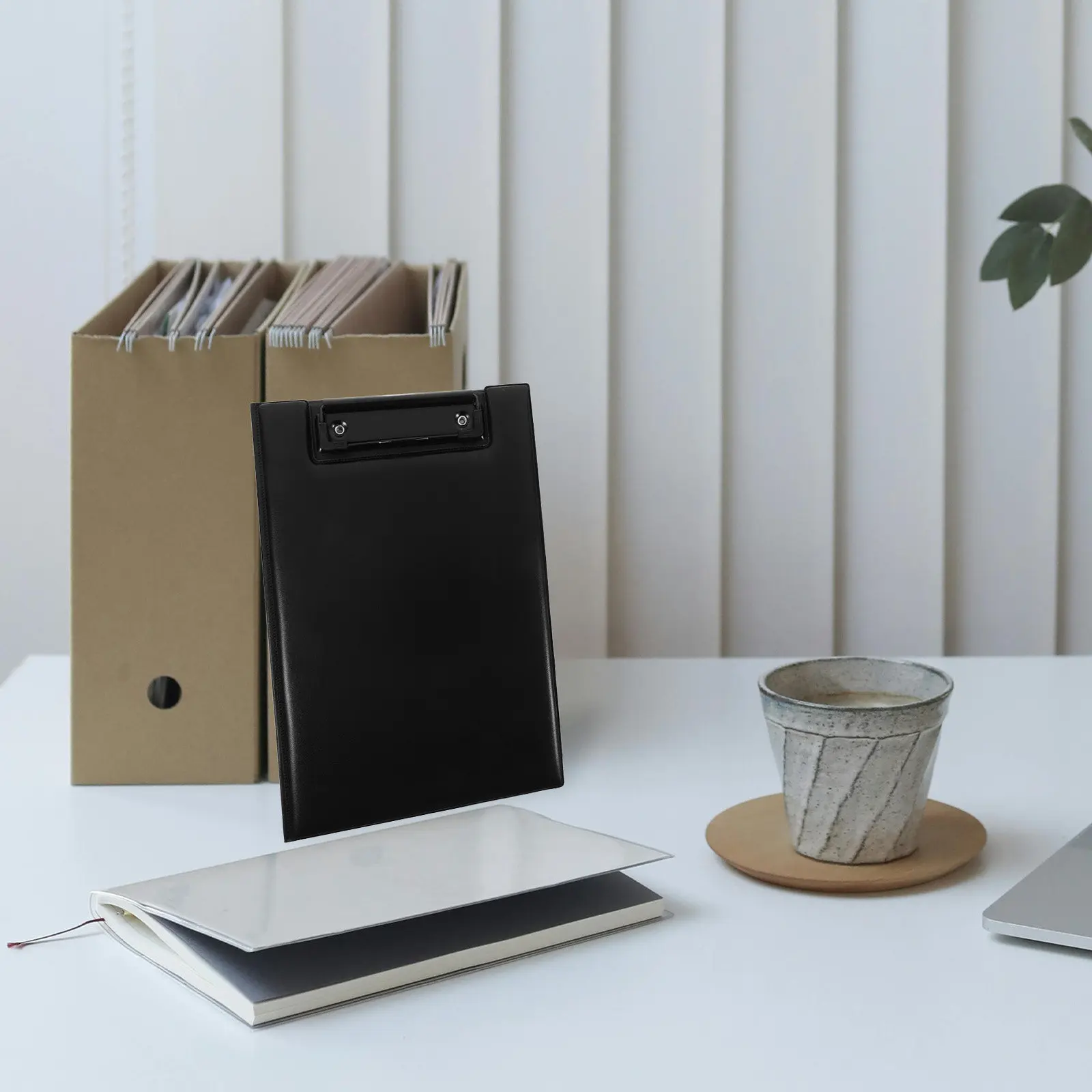 

PU Writing Board Clipboard Organizer for Office Classroom Business Trip Document Storage File Management Professional