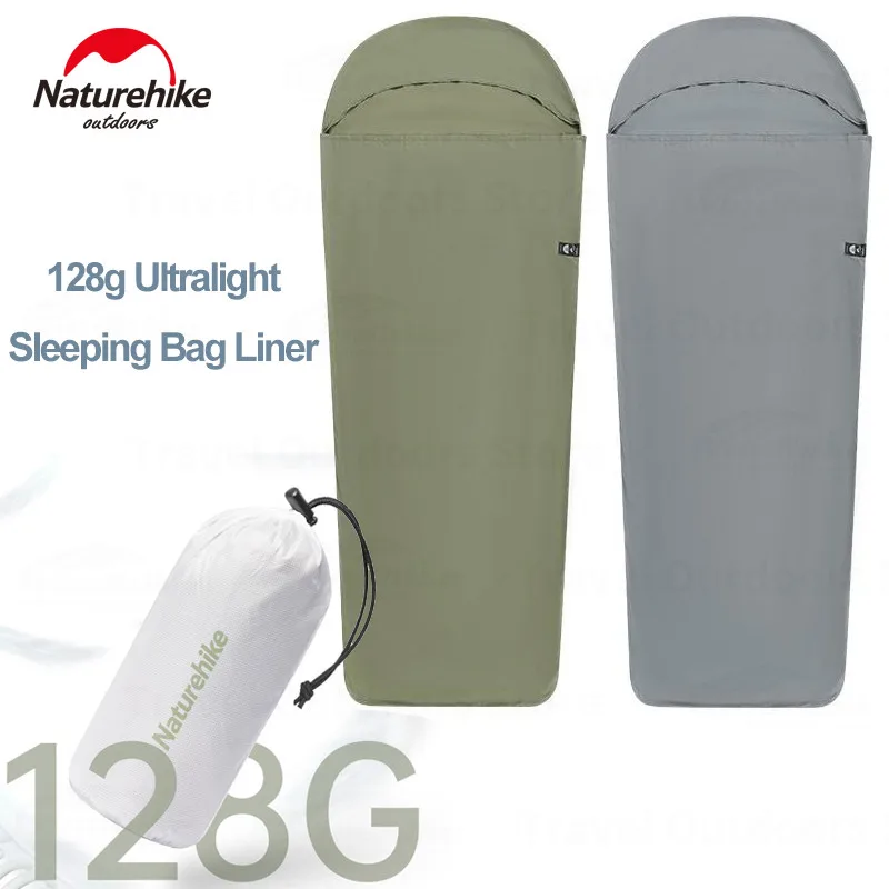 

Naturehike термо спальный мешок вкладыш внутренняя вставка подкладка для мумии спальный мешок Открытый Кемпинг Туризм Портативный Сверхлегкий 128 г