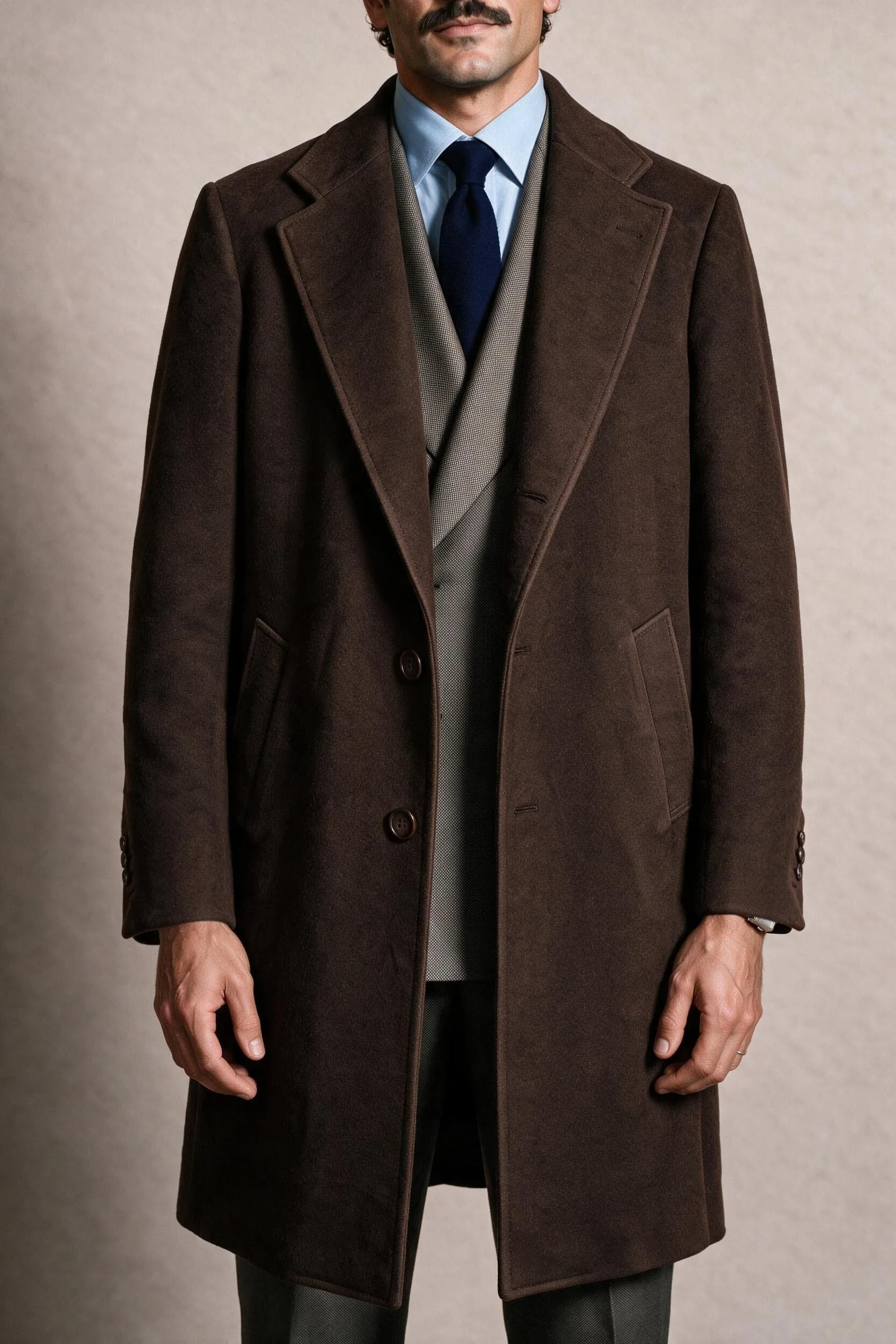 Wool Blend Coat Men Over Jacke - огляд і ціна Tailored Coat Wool