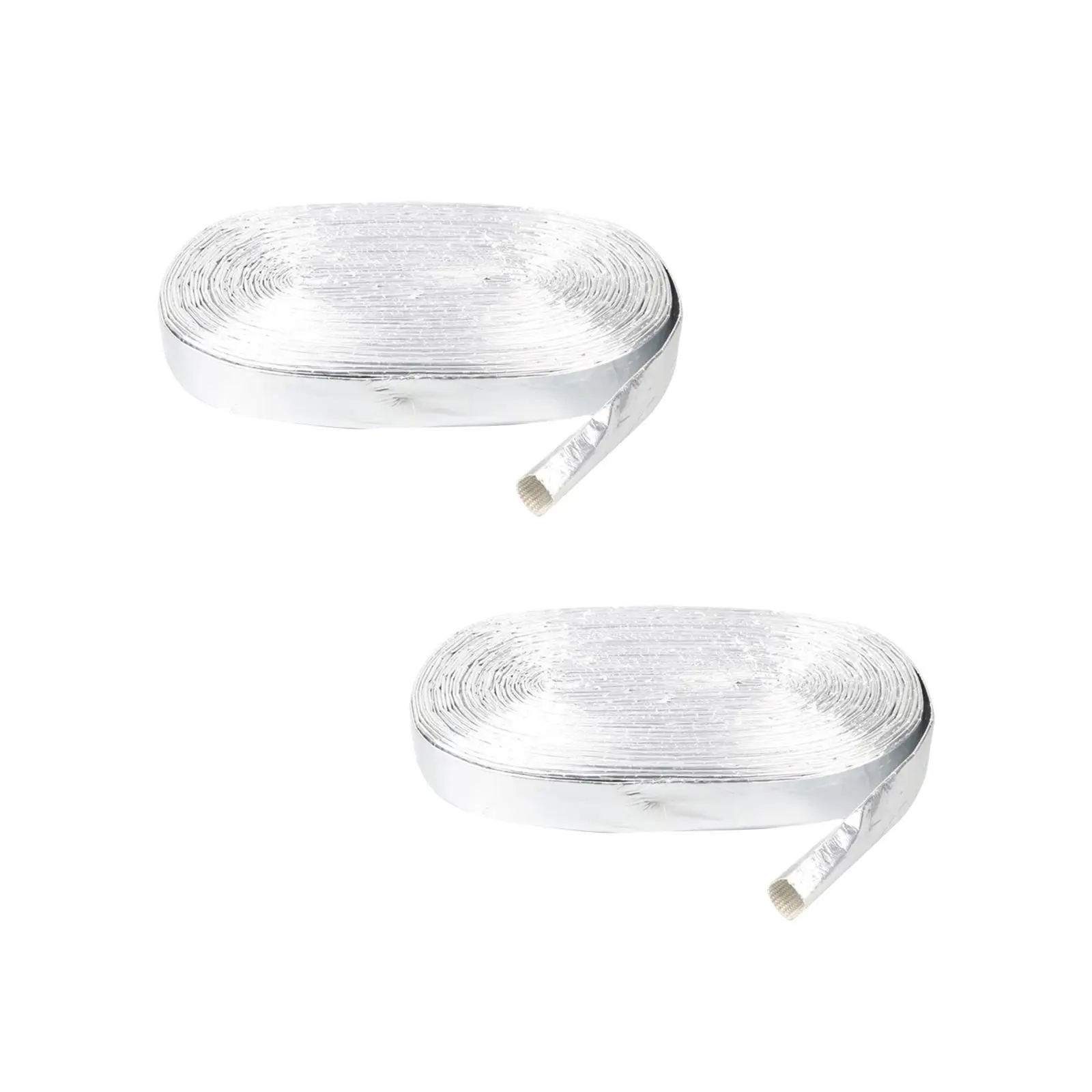 Picture 6: Automotive Wire Heat Shield Sleeve Wrap Fireproof Hose Roll for Car Motorcycle Brake and Fuel Lines