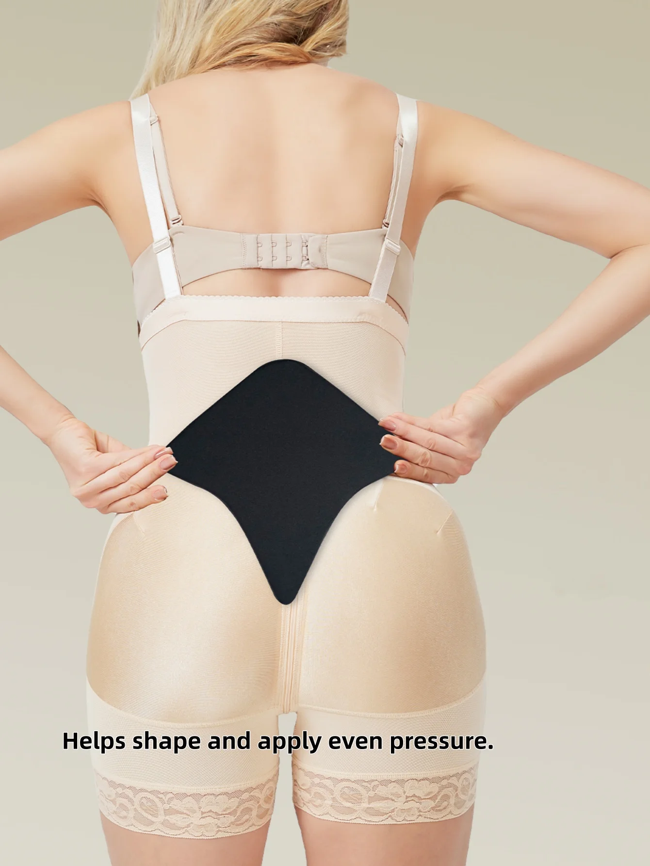 Convex Point Sponge Waist And Abdominal Ring Suction Surgery Support EVA Body Compression Ab Board for Postoperative Recovery