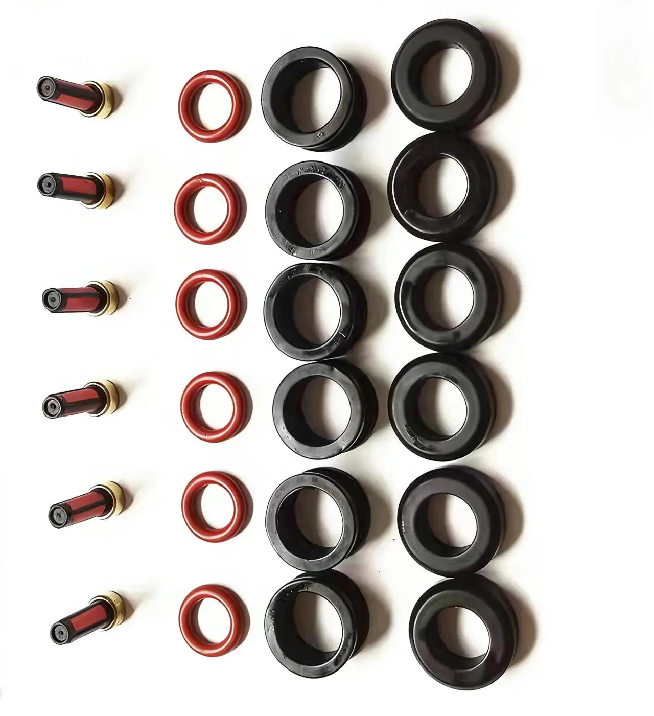 Wholesale 6Sets Fuel Injector Repair Kits Fit Mitsubishi Md319790 Md319791 Md319815 Md352587 Cdh210 (Jlf-Rk065 Jlf-Rk021)