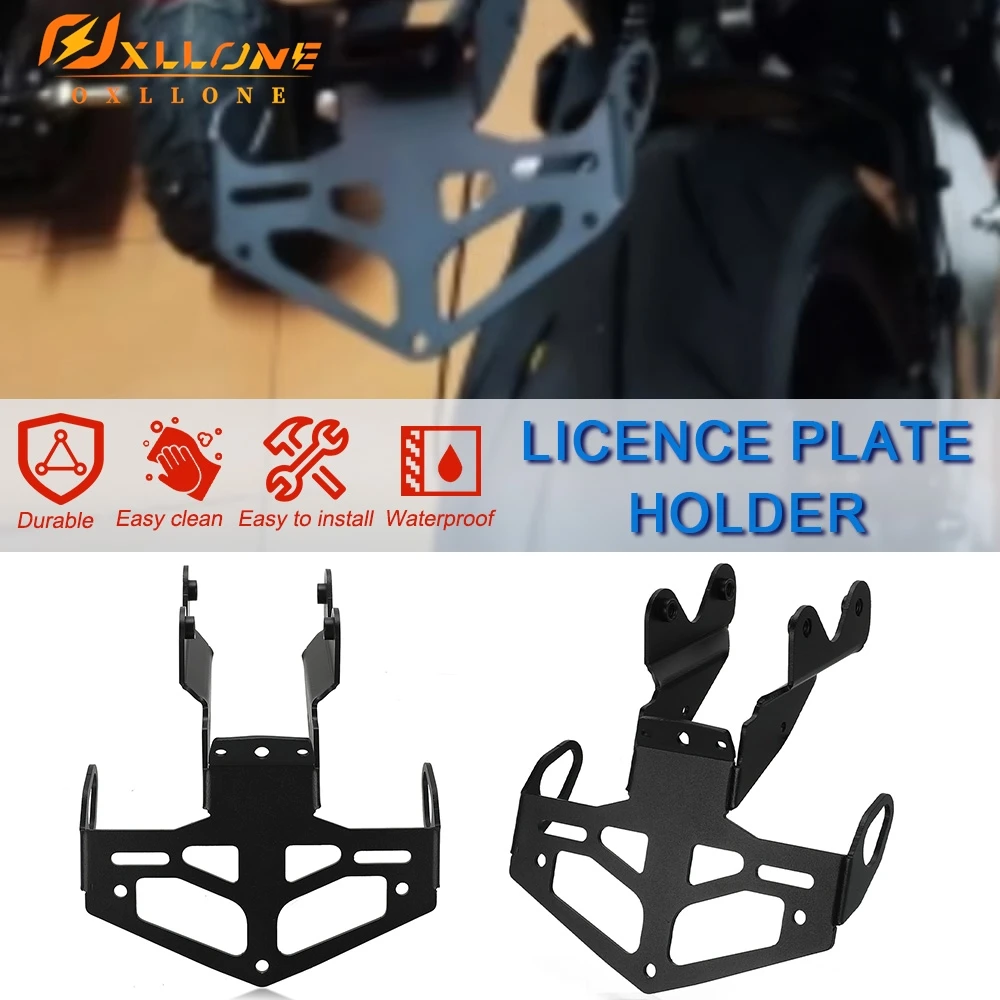 

Motorcycle For Yamaha MT-09 MT 09 SP MT09 2024 2025 2026 License Plate Holder Bracket Tail Tidy Fender Eliminator Accessories