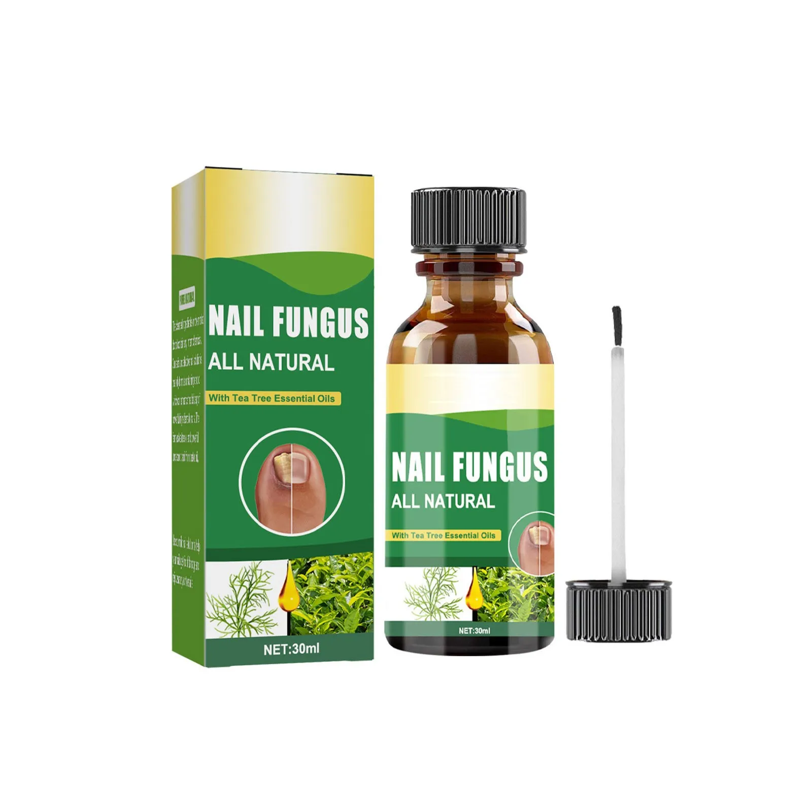 30ml Nail Repaird Solution, FootNail Tea-Tree Oil, Thick And Soft Nail Nutrition Hand And Foot Nail Care Solution