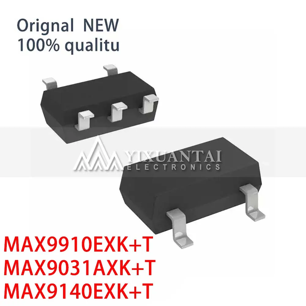 5Pcs/a Lot MAX9910EXK+T MAX9031AXK+T MAX9140EXK+T MAX9910 MAX9031 MAX9140 SC70-5 SC70 Original NewNew