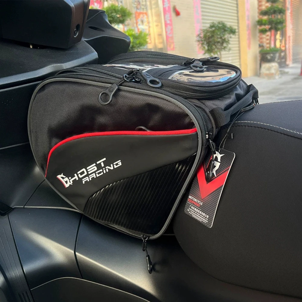 Waterproof Scooter Tunnel Fuel Tank Bag New Motorcycle Seat Bag Waterproof Large Capacity Tool Travel Luggage Storage Bag