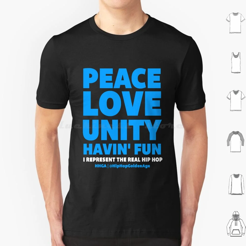 Je représente les Fans t-shirt hommes femmes enfants 6xl le vrai Hip Hop
