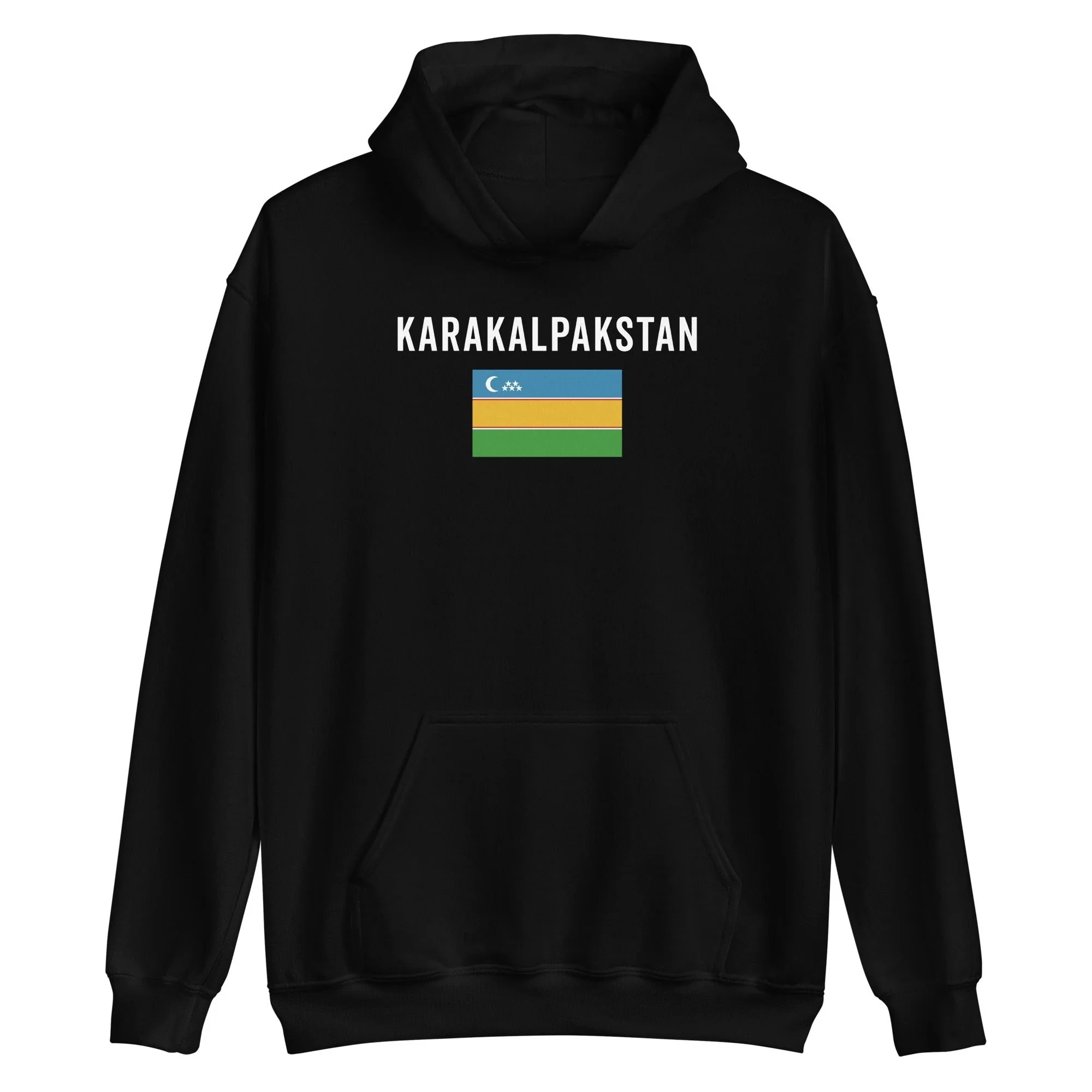 

Karakalpakstan Flag Hoodie Men's and Women's Long Sleeve Sweatshirt Pullover Vintage Streetwear Sportswear Y2k Tops Men Clothing