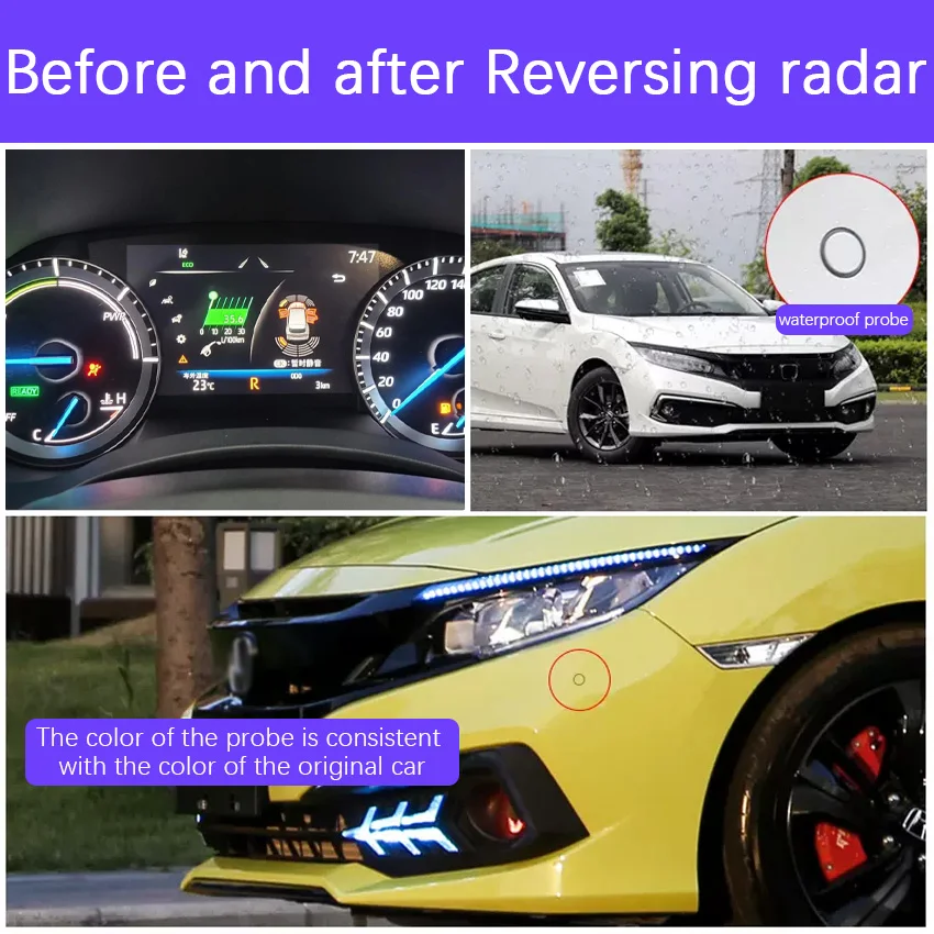 New! Original Sensors Car Parking Sensor Assistance Backup Radar Buzzer System For Toyota Land Cruiser Prado 2015-2025