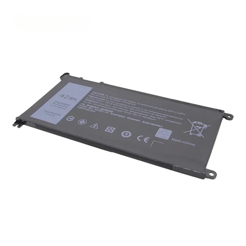 42Wh 11.4V WDXOR  4 Cells Laptop Battery for Dell Inspiron 15 15 5568 7560 5567 13 7368 Vostro 5468 Battery
