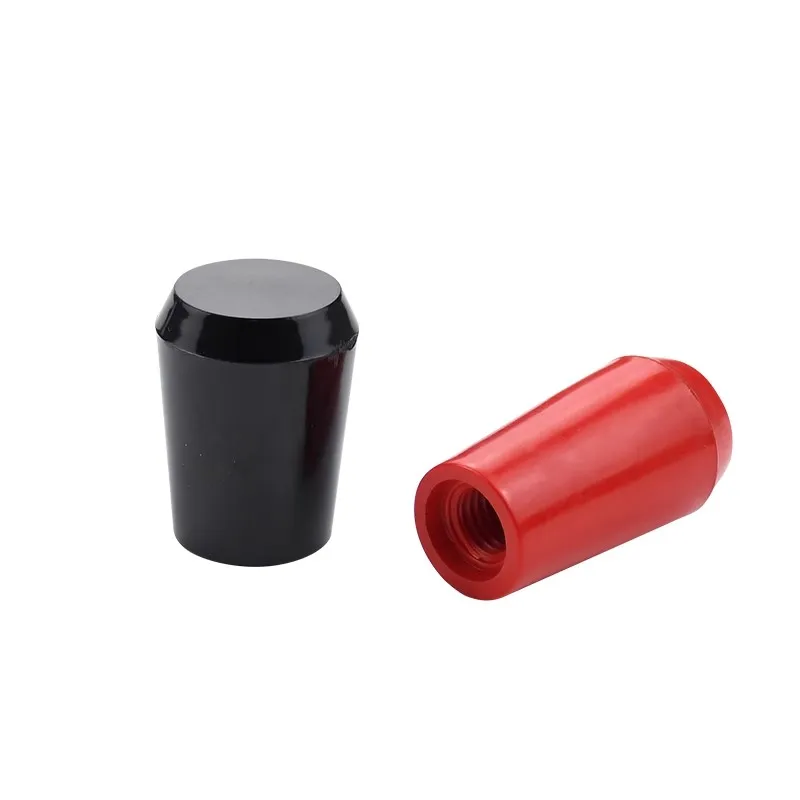 Bakelite Handle Sleeve Machine Tool Operating Lever Long Handle Short Handle Hand Sleeve Lever Knob Red Black M6 M8 M10 M12