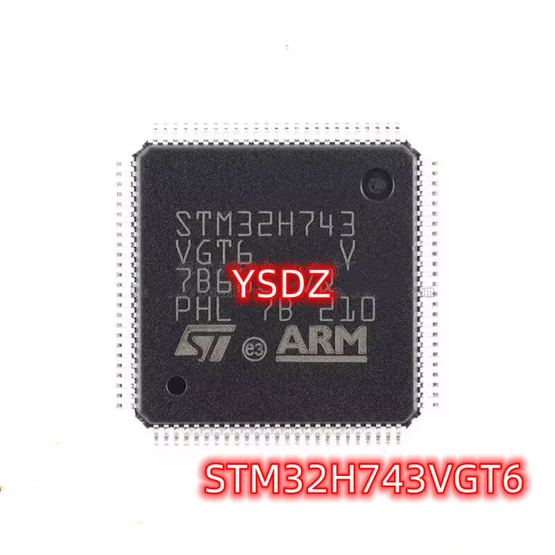 1-5pcs/lot New Original STM32H743VGT6 STM32H743 LQFP100 in stock