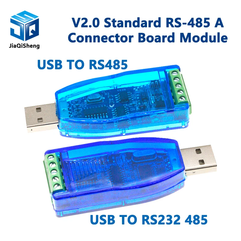 Industrial USB To RS485 Converter Upgrade Protection RS232 Converter Compatibility V2.0 Standard RS-485 A Connector Board Module