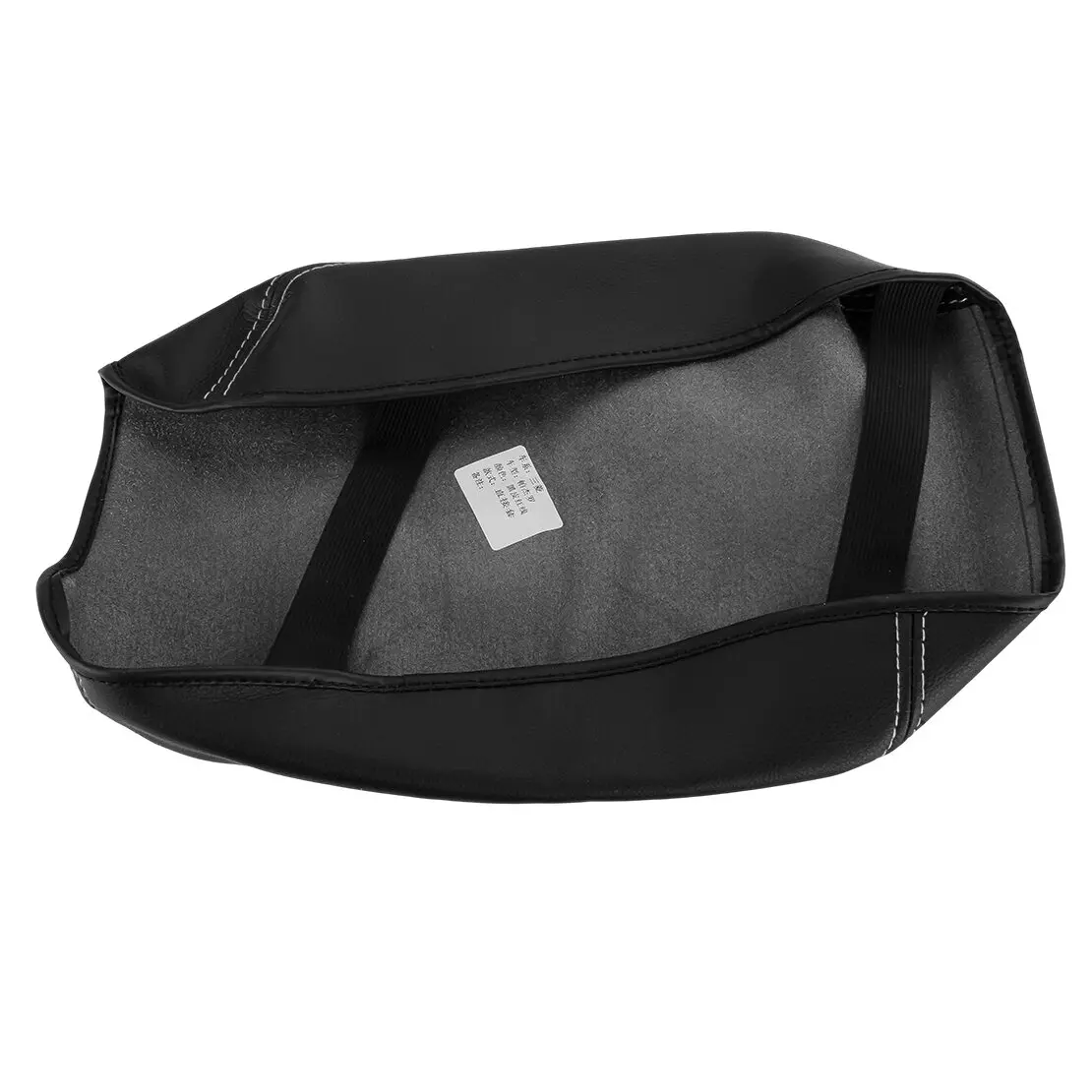 Black With Grey Stitching Center Console Armrest Box Lid Cover Fit For Mitsubishi Pajero V73 V77 V93 V97 V87 2000-2022 view 5