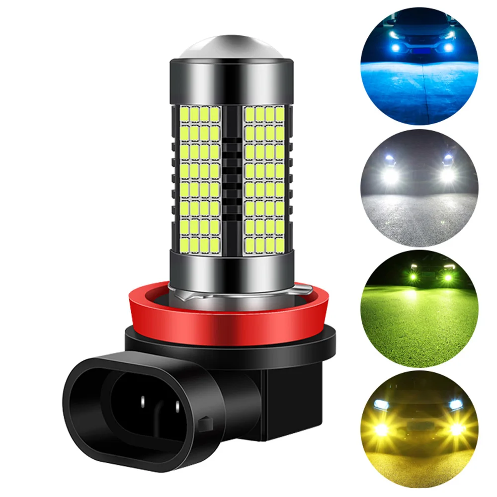 

1pcs Canbus h8 h11 fog light H16(EU) Fog Lamp 9005 9006 hb3 hb4 led drl Daytime running lights H7 LED Car signal light Headlight