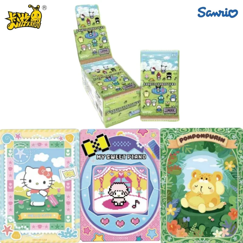 

Официальная коллекционная карточная игра KAYOU Sanrio: Анимационные персонажи Hello Kitty и Kuromi, коллекционные карточки, игрушки, подарки