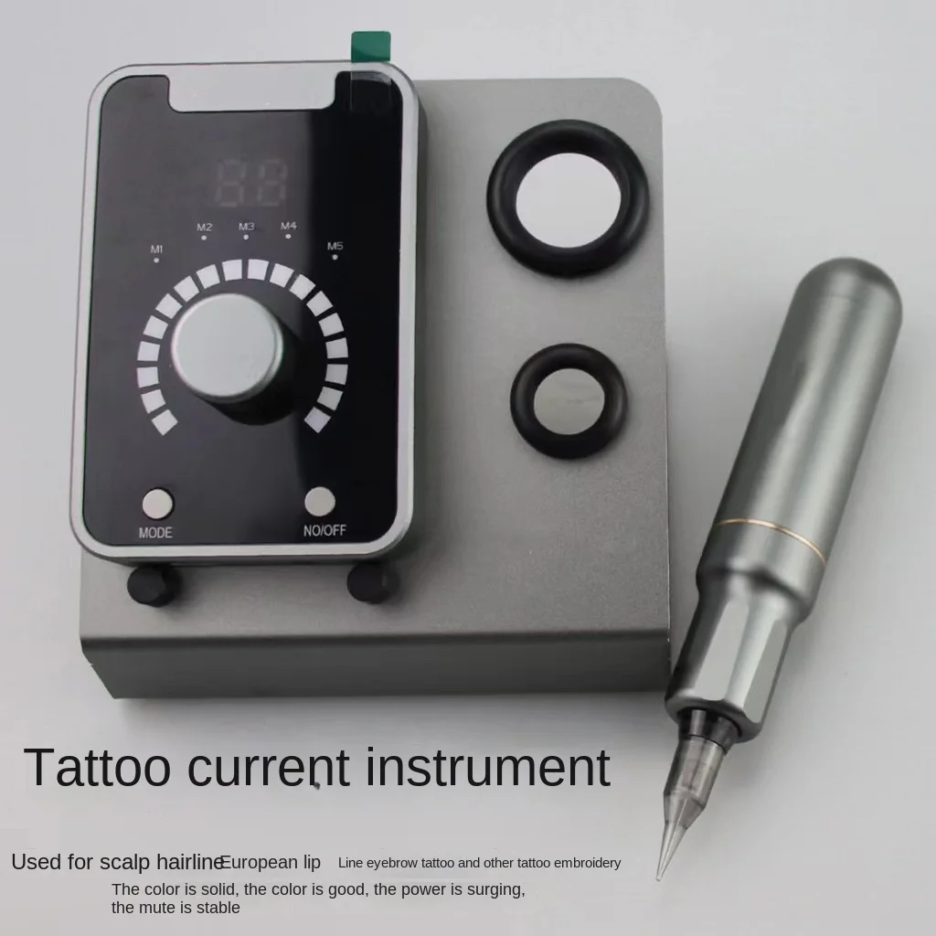 Tattoo Embroidery Current Instrument Tattoo Machine Set Hot Current Instrument Particle Line Eyebrows European Lip TattooMachine