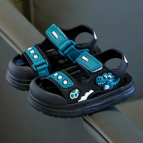 Baby and toddler walking shoes, spring and summer sandals for boys and girls, beach shoes, cute cartoon waterproof, 2026 new fas