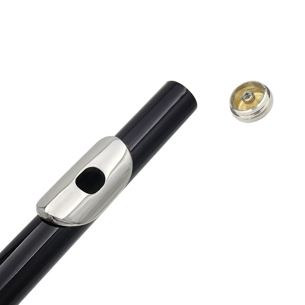 

Flute Head Screw Cap Headjoint Bolt Caps Accessories for Instrument Decorative End
