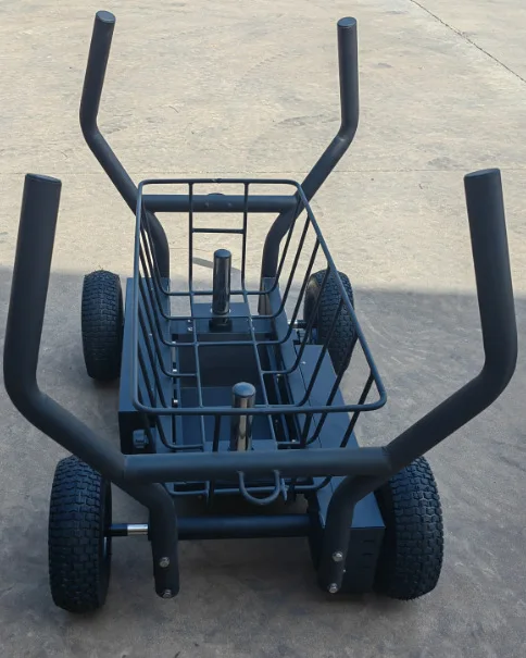 Puxar push power training treino trenó tanque carrinho mais novo torque equipamentos de ginástica tanque push trenó com dupla resistência magnética