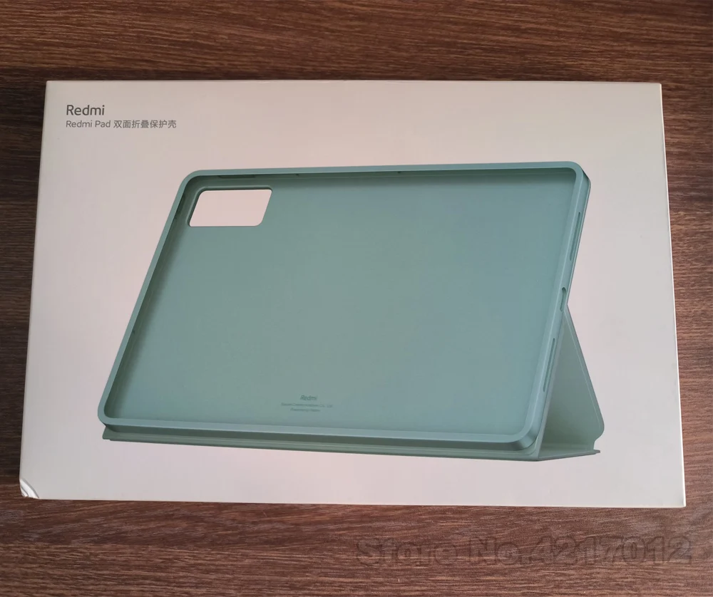 الأصلي شاومي Redmi الوسادة حافظة ذكية جلدية + المطاط الإطار فوليو الوجه حامل غطاء لوحي ل Redmi الوسادة 2022 حماية كاملة