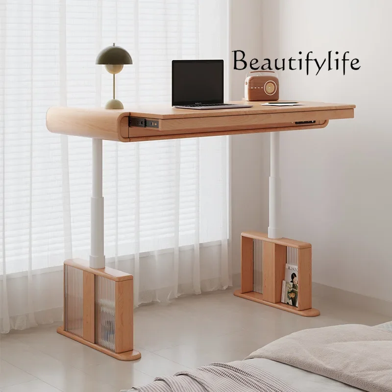 

Tavolo da studio con sollevamento nordico, finestra a bovindo elettrica, tavolo per computer intelligente, banco da lavoro mobil