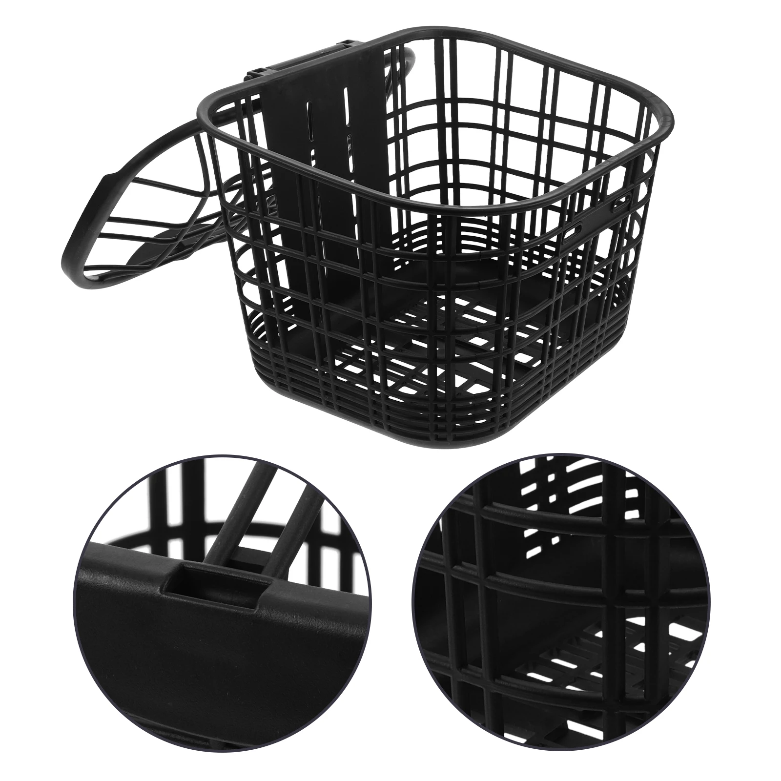 

Basket for Removable Detachable Bicycle Bike Frame Support Front Container Accessories