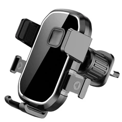 Gravity Car Phone Holder Air Vent Clip Mount Mobile Phone Stand GPS Support For IPhone 14 13 Samsung Xiaomi  Car Bracket