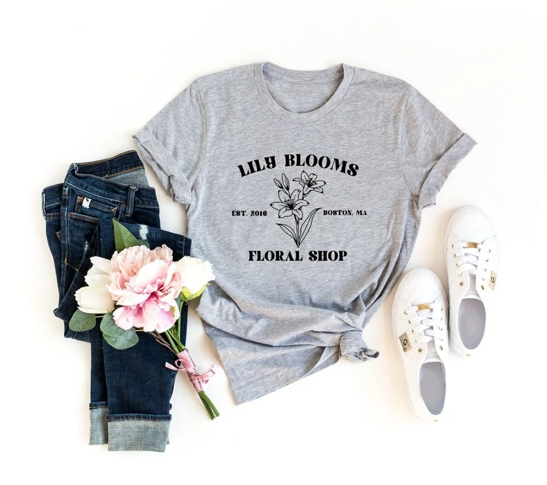 Lily Bloom's Floral Shop Shirt,It Ends with Us Shirt,Colleen Hoover Sweatshirt,Lily Bloom,It Starts with Us,Bookish,gıft for Her