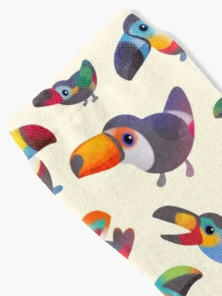 Toucan - pastel Socks floor short tennis luxe Socks Male Women's