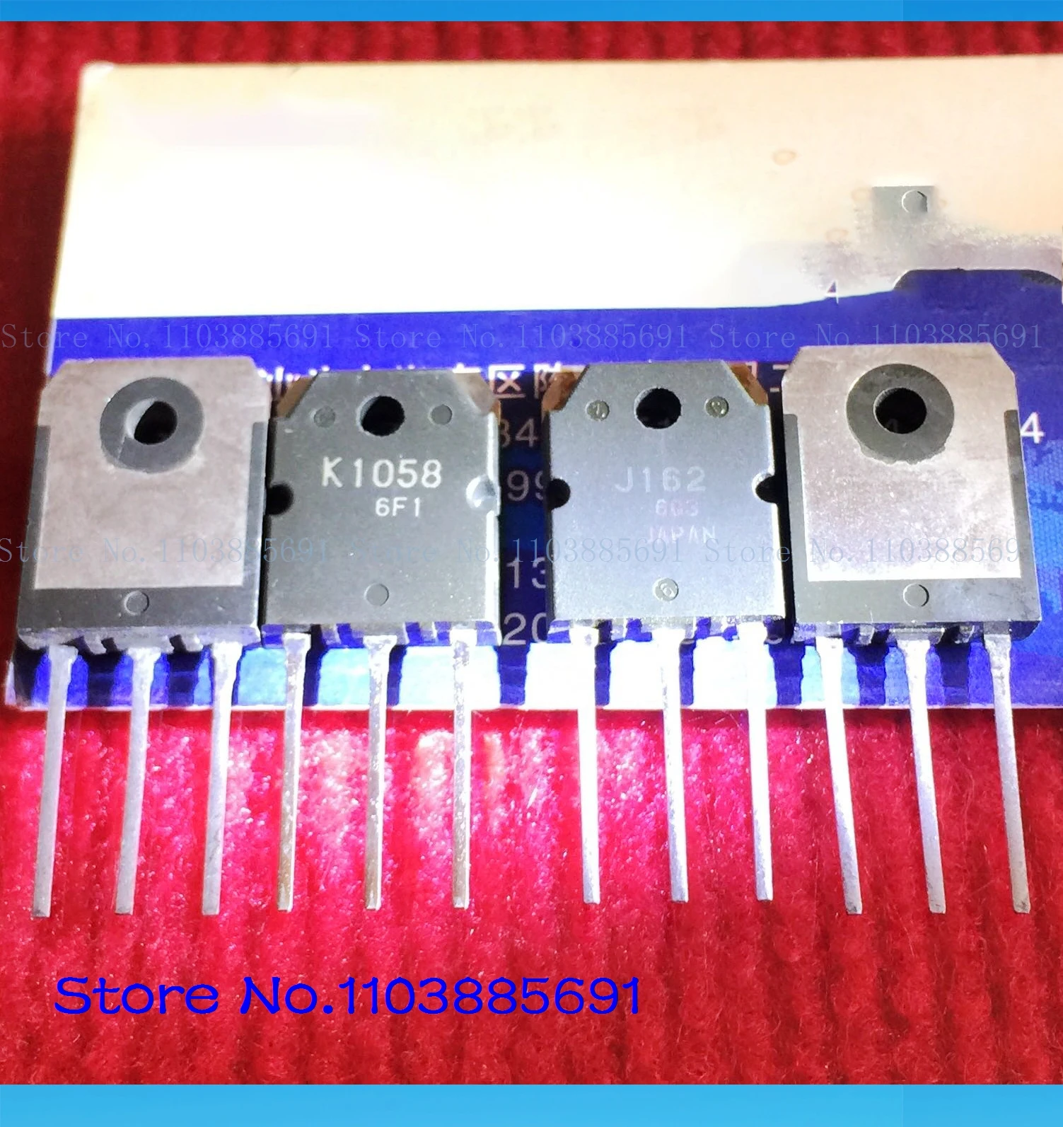 2pcs/lot=a pair 2SK1058 2SJ162
