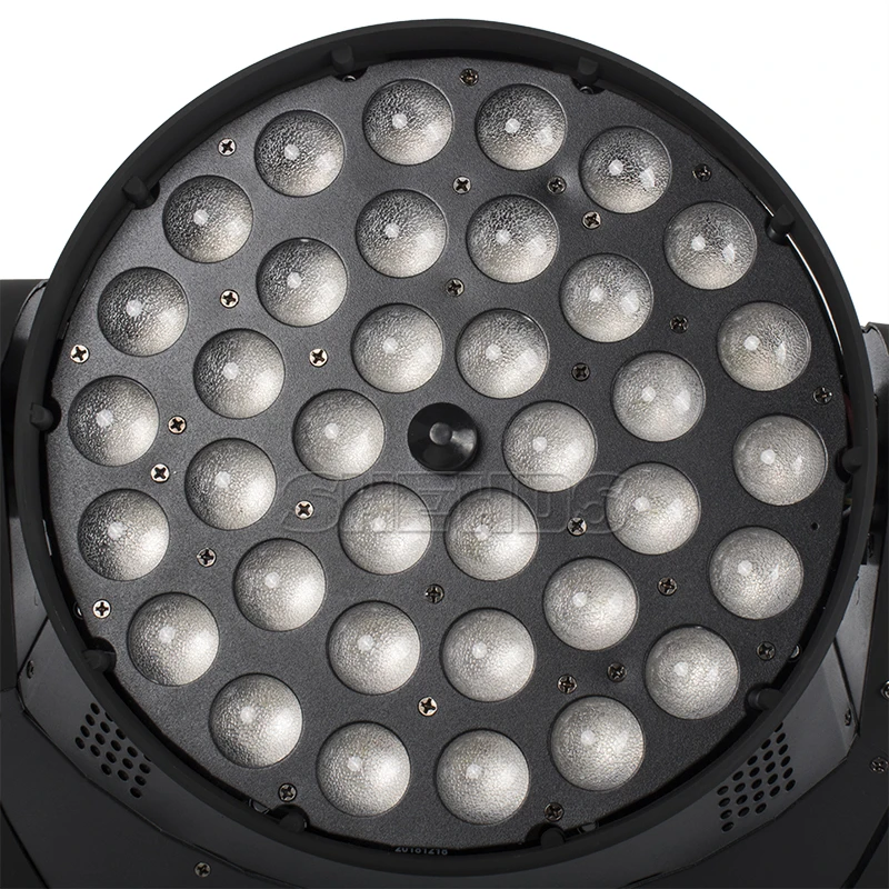 Imagem -03 - Shehds-led Wash Zoom Moving Head Light Touch Screen Tela Chave 36x18w Fit para dj Disco Igreja Teatro Festa de Aniversário Pcs