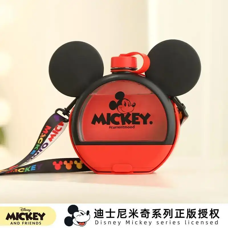 

Disney Mickey cartoon cute pet water bottle creative personalized portable outdoor drinking cup travel cup gift wholesale