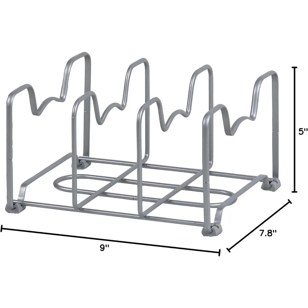 Kitchen Houseware Organizer Pantry Rack, Silver